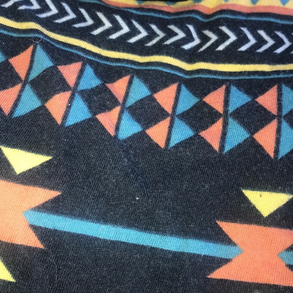 👑TOPMAN TOPSHOP medium Aztec print tank top shirt - Picture 7 of 7